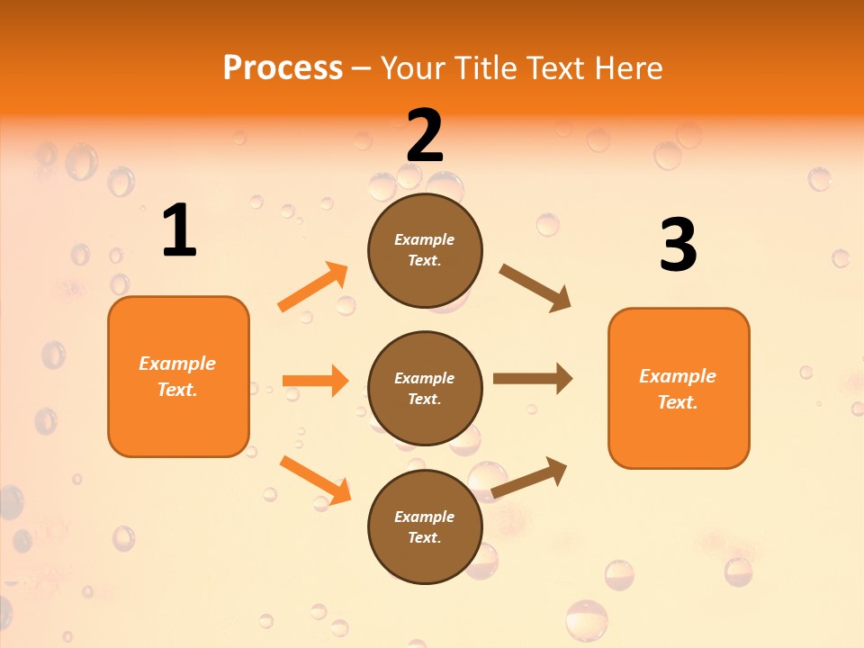 Cold Yellow Water PowerPoint Template