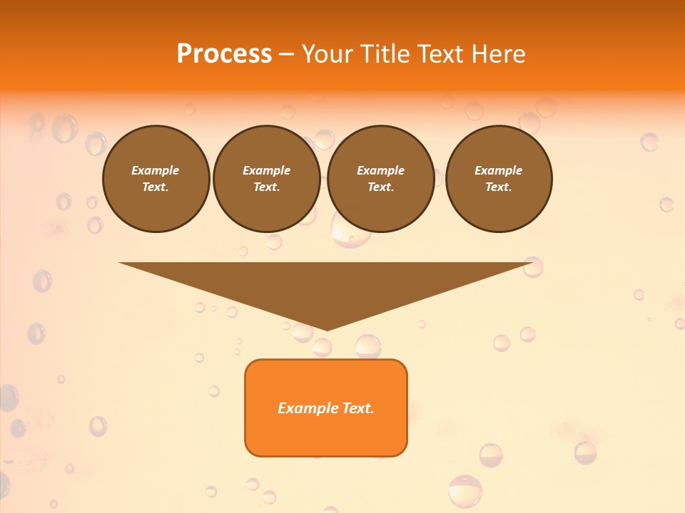 Cold Yellow Water PowerPoint Template