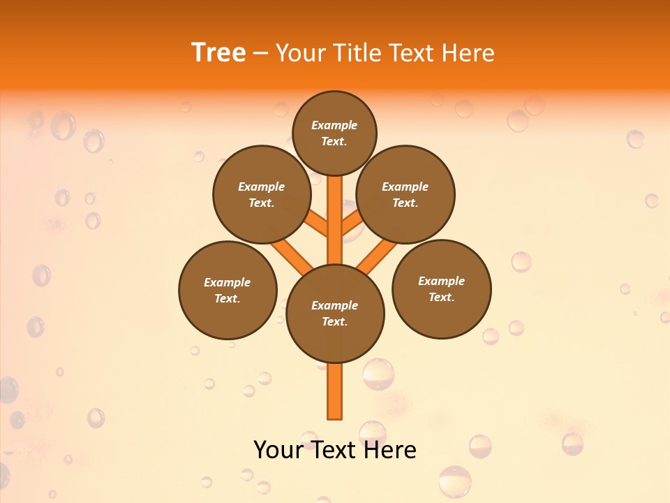 Cold Yellow Water PowerPoint Template