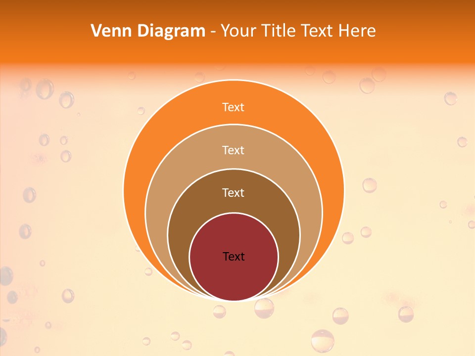 Cold Yellow Water PowerPoint Template