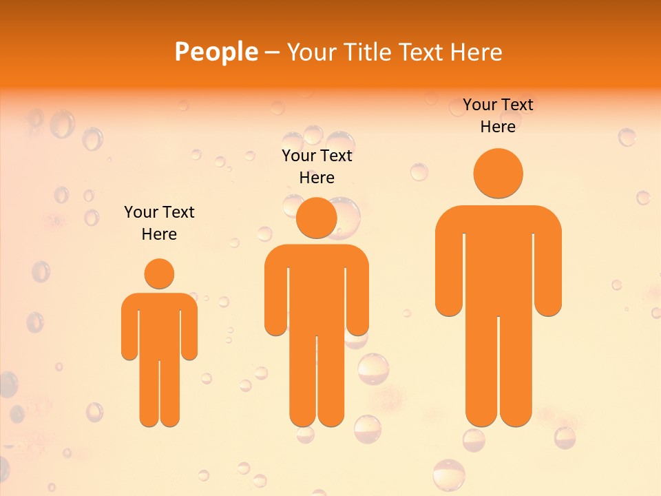 Cold Yellow Water PowerPoint Template