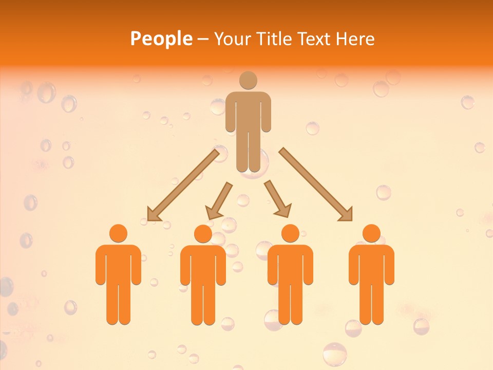 Cold Yellow Water PowerPoint Template