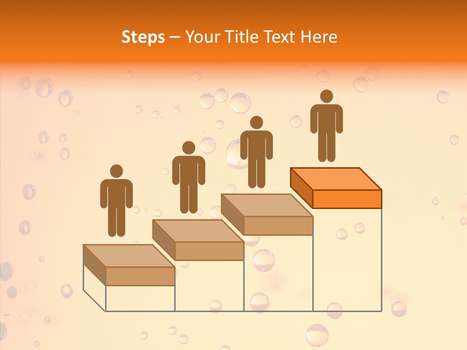 Cold Yellow Water PowerPoint Template