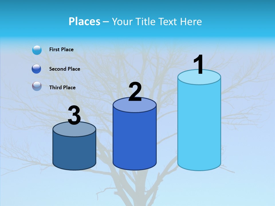 Sky Foliage Tree PowerPoint Template