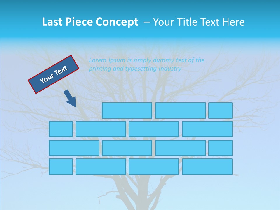 Sky Foliage Tree PowerPoint Template