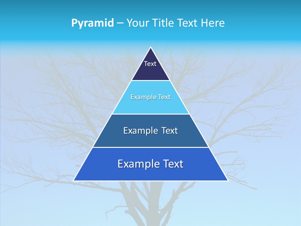 Sky Foliage Tree PowerPoint Template
