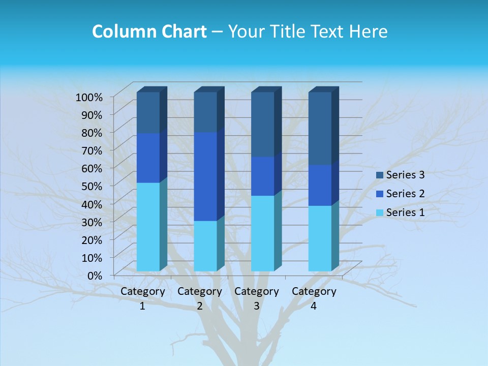Sky Foliage Tree PowerPoint Template
