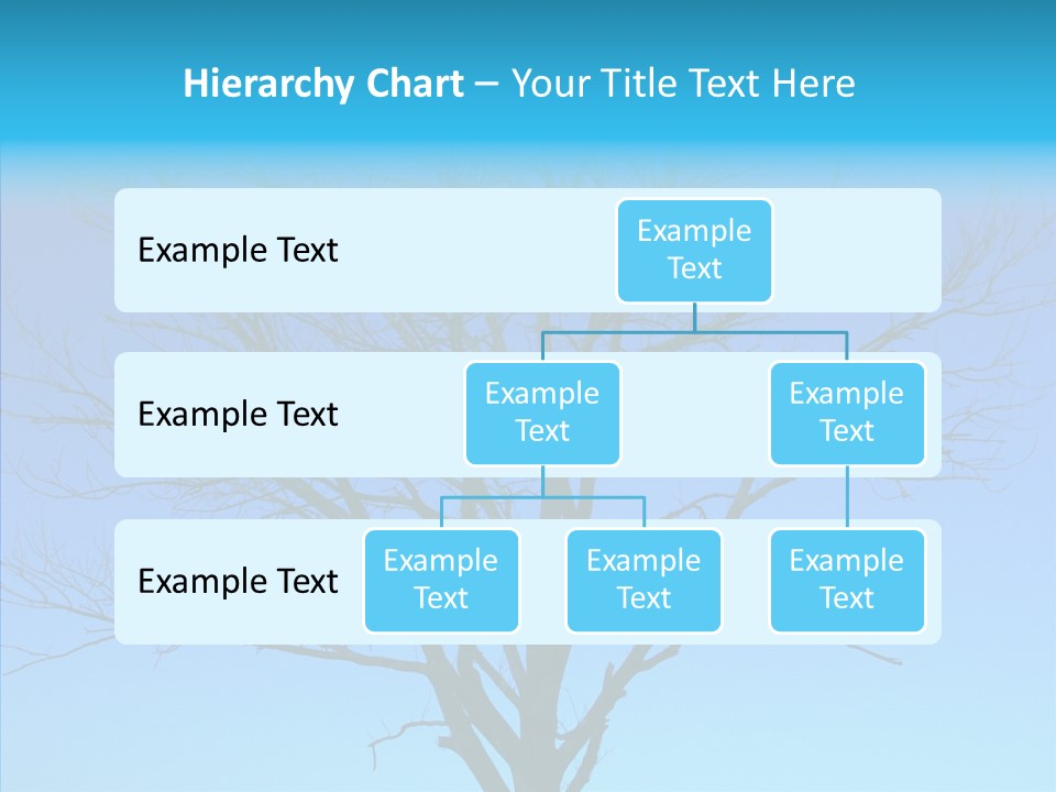 Sky Foliage Tree PowerPoint Template