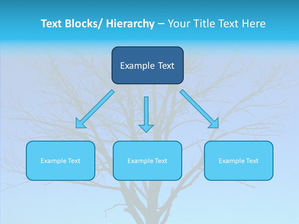 Sky Foliage Tree PowerPoint Template