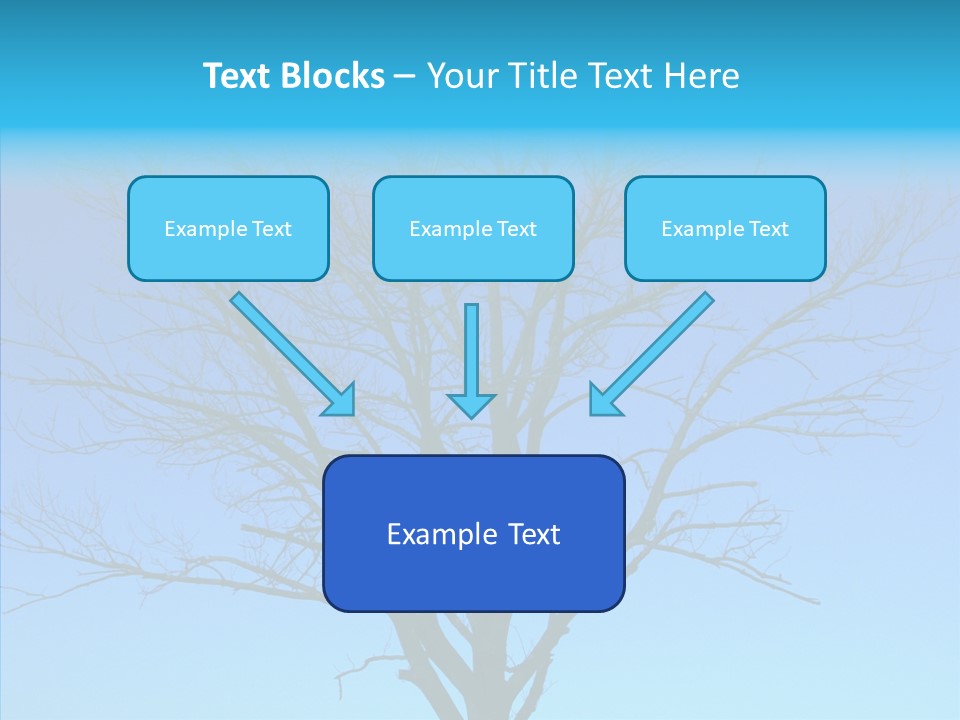 Sky Foliage Tree PowerPoint Template
