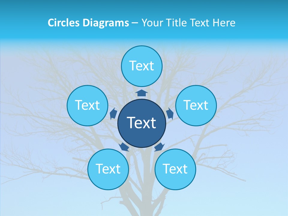 Sky Foliage Tree PowerPoint Template