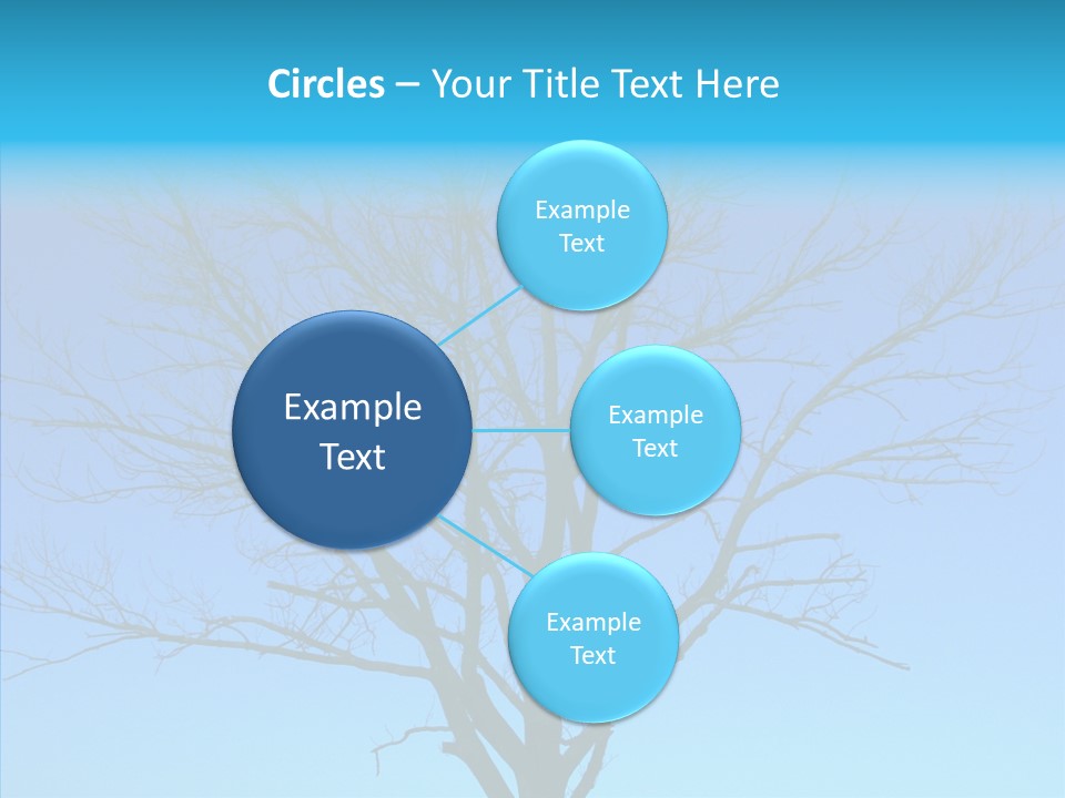 Sky Foliage Tree PowerPoint Template