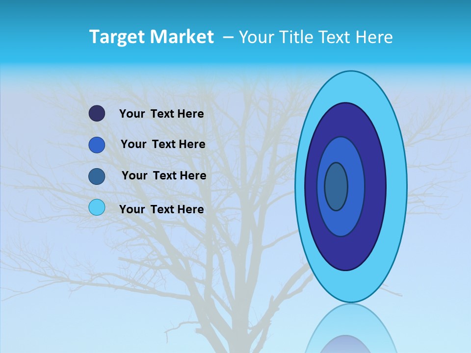 Sky Foliage Tree PowerPoint Template