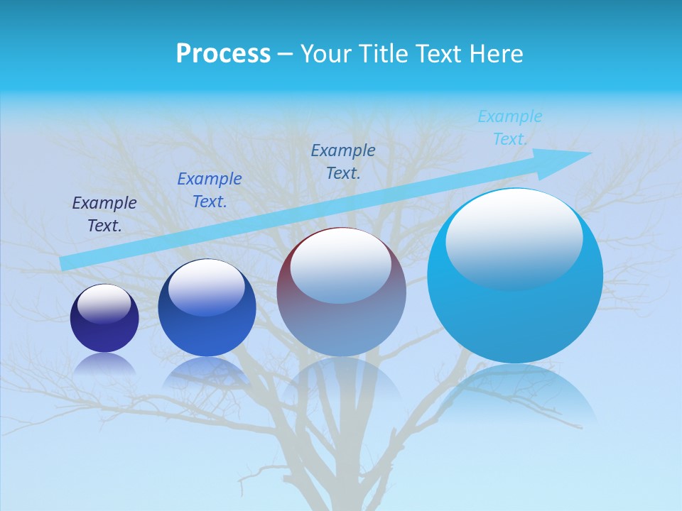 Sky Foliage Tree PowerPoint Template