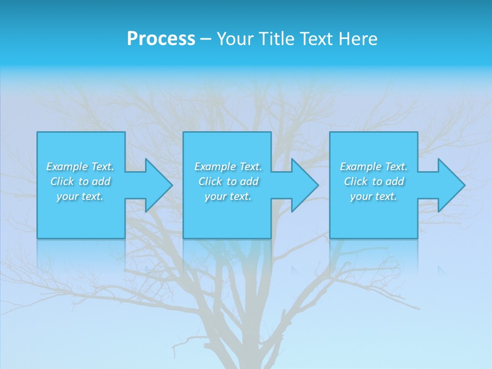 Sky Foliage Tree PowerPoint Template