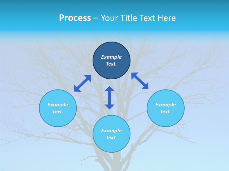 Sky Foliage Tree PowerPoint Template