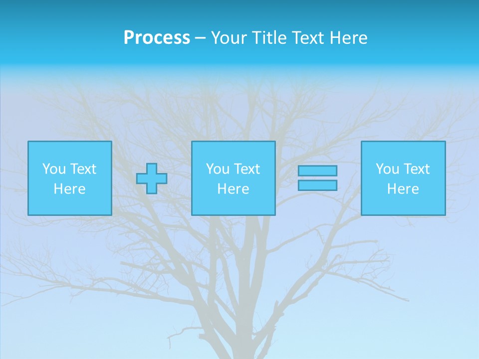 Sky Foliage Tree PowerPoint Template