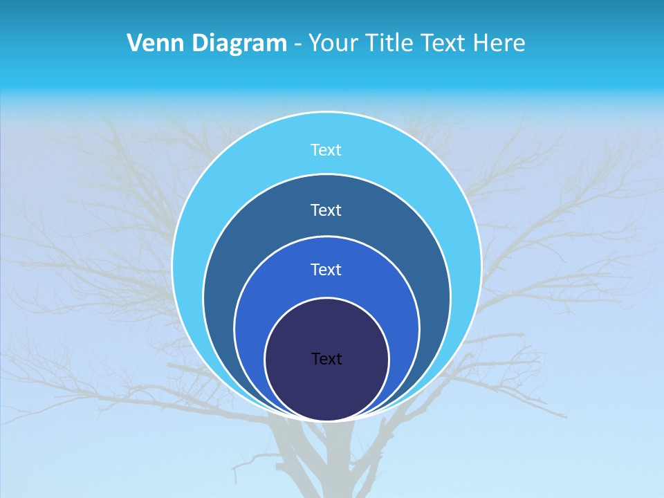 Sky Foliage Tree PowerPoint Template