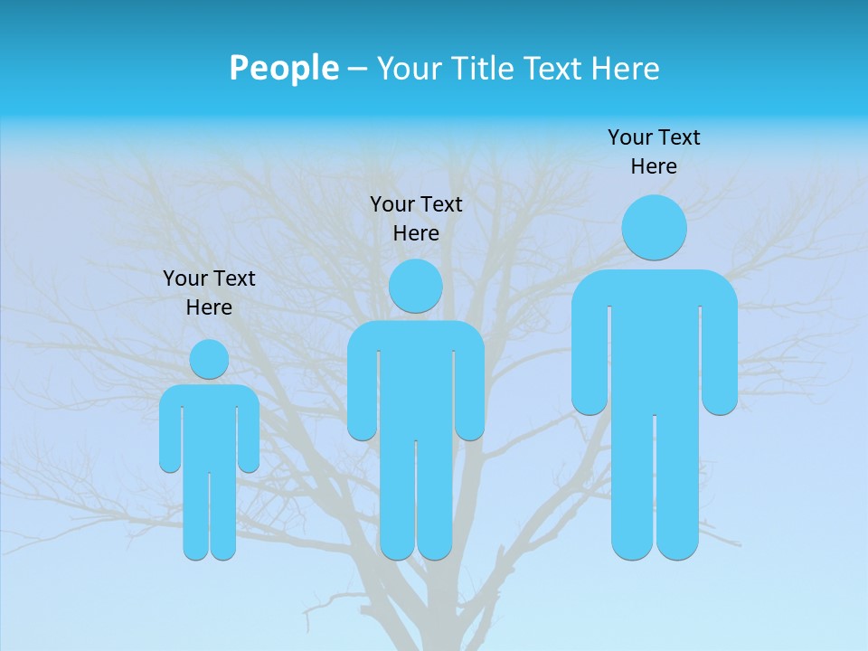 Sky Foliage Tree PowerPoint Template