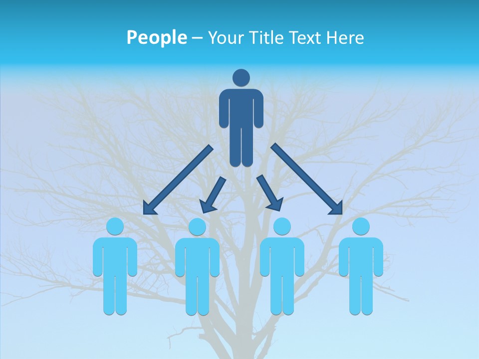 Sky Foliage Tree PowerPoint Template