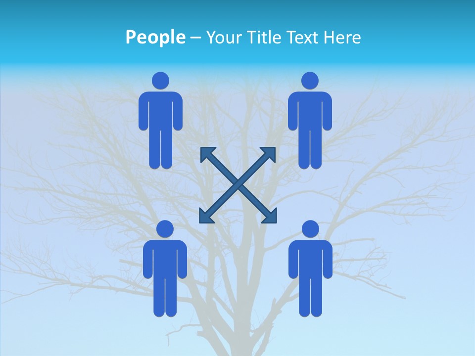 Sky Foliage Tree PowerPoint Template