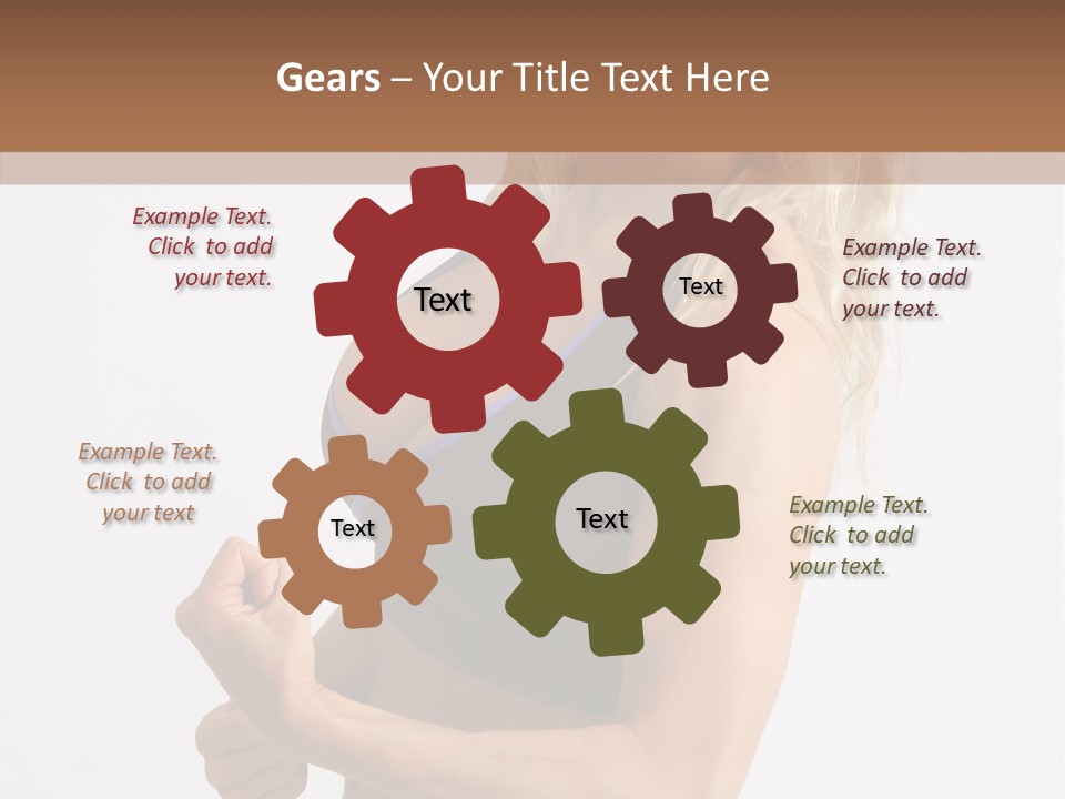 Toon Writing Per On PowerPoint Template