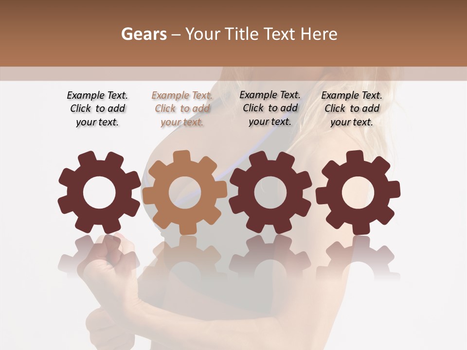 Toon Writing Per On PowerPoint Template