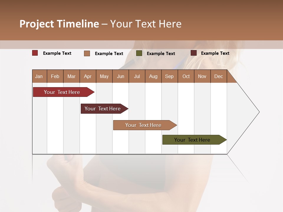 Toon Writing Per On PowerPoint Template