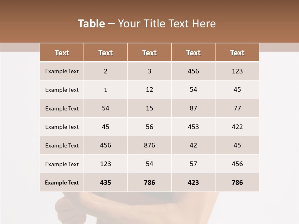 Toon Writing Per On PowerPoint Template
