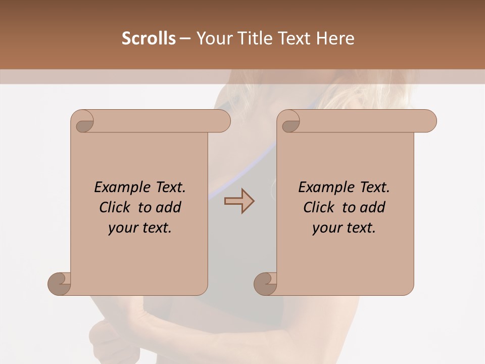 Toon Writing Per On PowerPoint Template