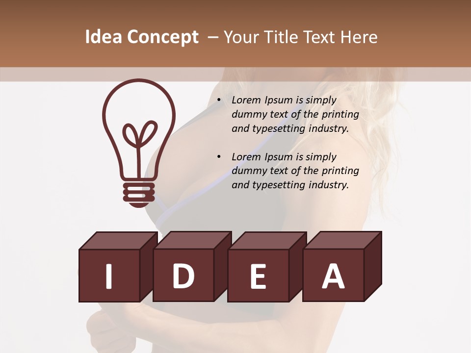 Toon Writing Per On PowerPoint Template