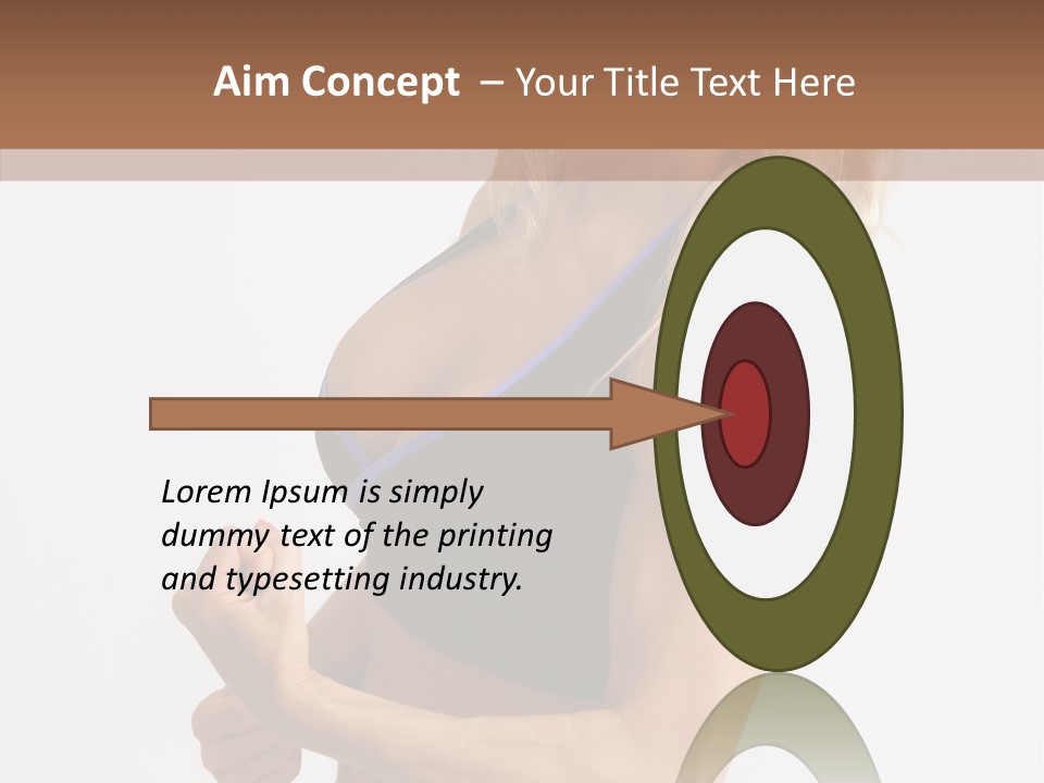 Toon Writing Per On PowerPoint Template