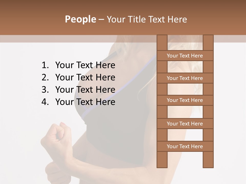 Toon Writing Per On PowerPoint Template