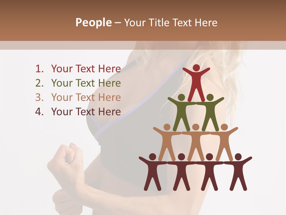 Toon Writing Per On PowerPoint Template