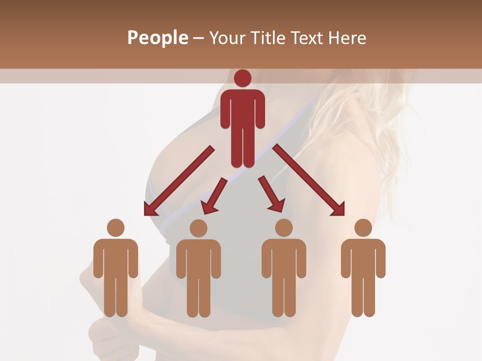 Toon Writing Per On PowerPoint Template