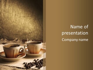 Table Company Conference PowerPoint Template