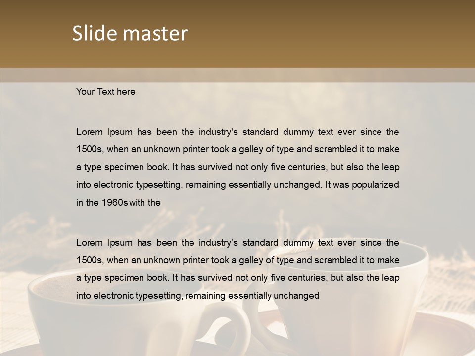 Table Company Conference PowerPoint Template