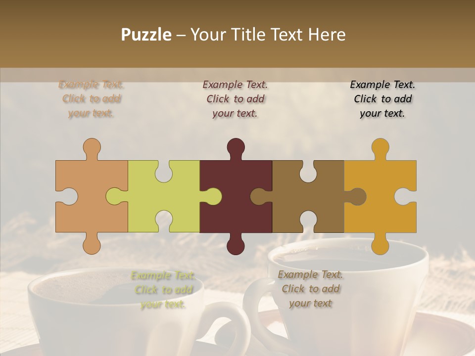 Table Company Conference PowerPoint Template