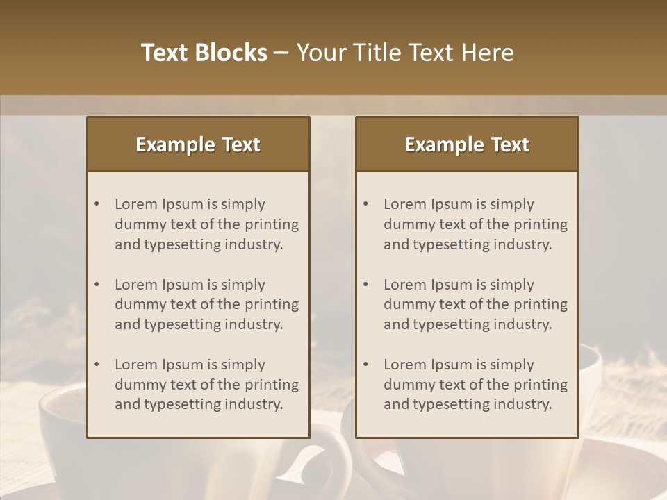 Table Company Conference PowerPoint Template