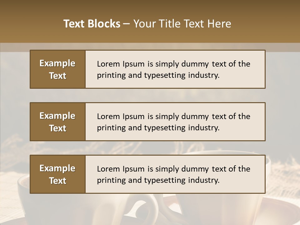 Table Company Conference PowerPoint Template