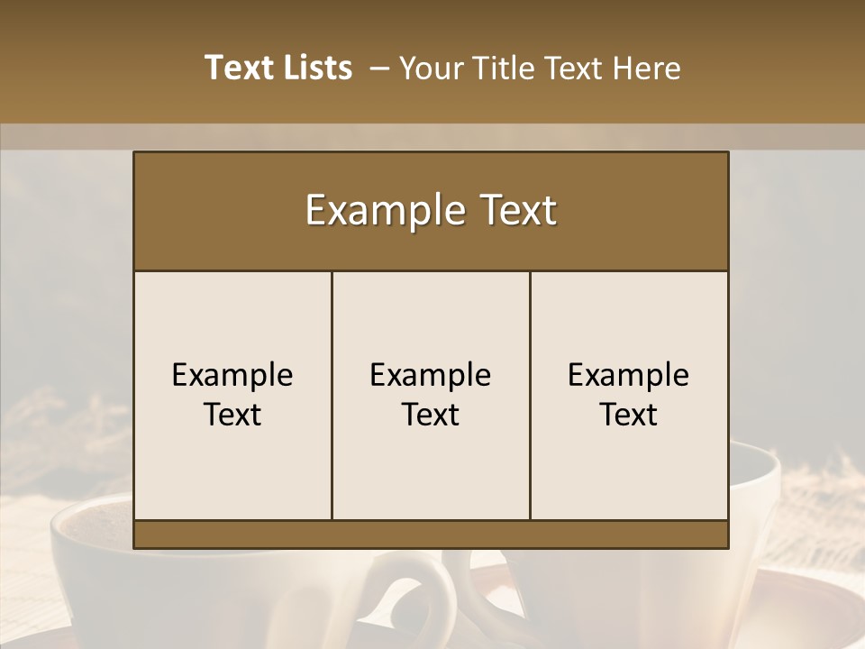 Table Company Conference PowerPoint Template