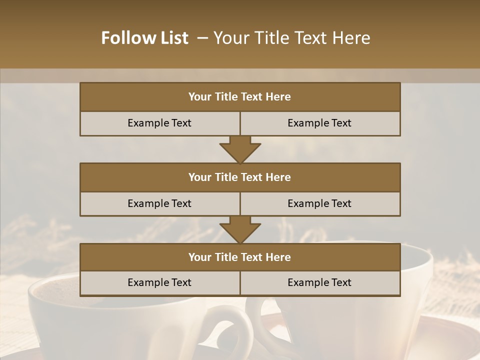 Table Company Conference PowerPoint Template