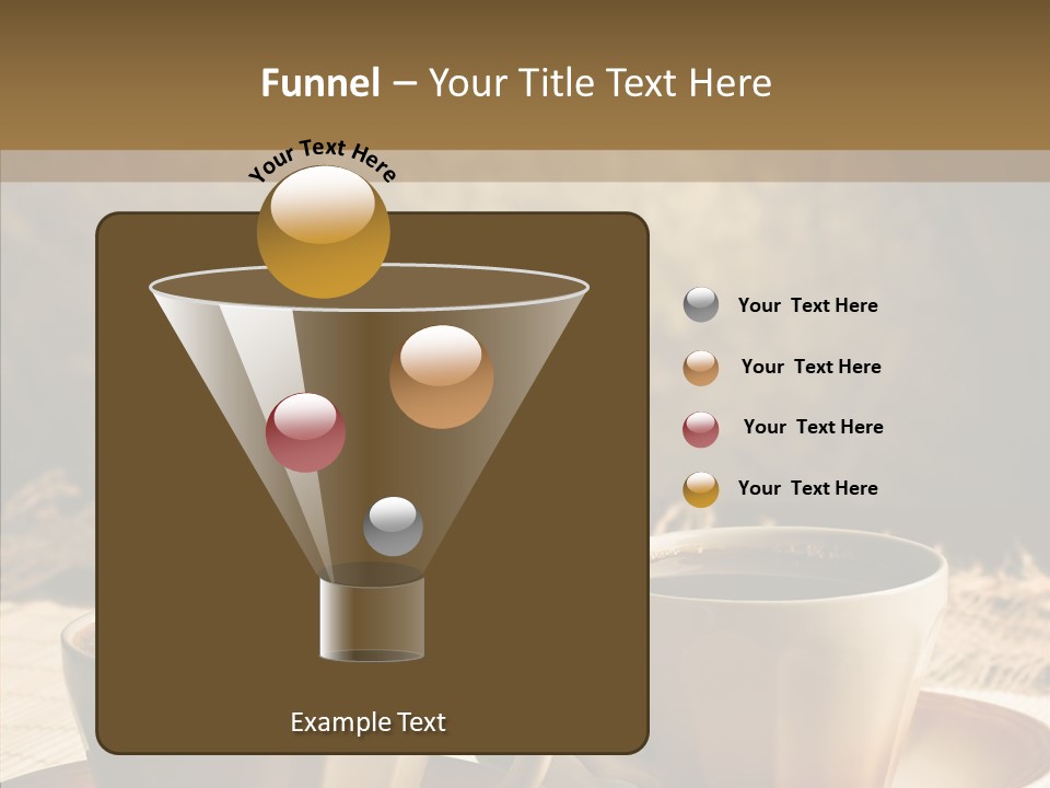 Table Company Conference PowerPoint Template