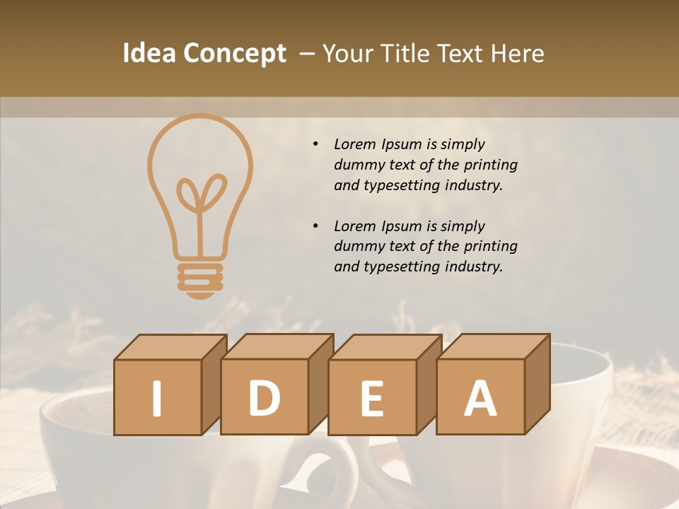 Table Company Conference PowerPoint Template