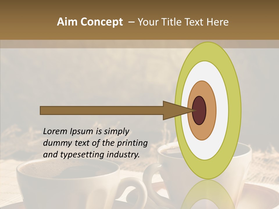 Table Company Conference PowerPoint Template