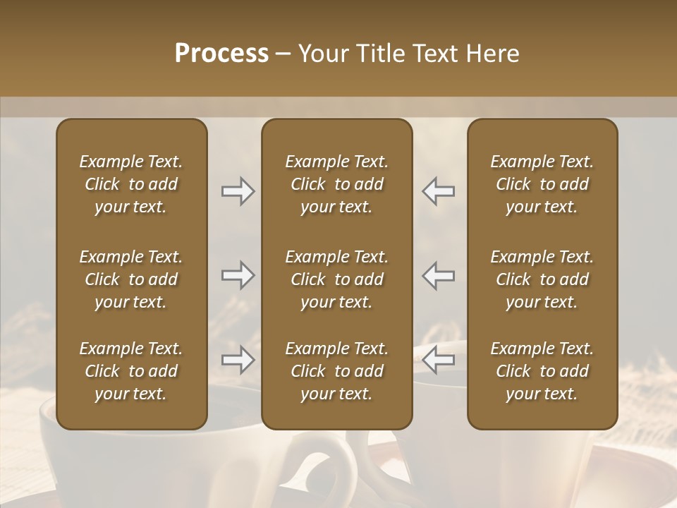 Table Company Conference PowerPoint Template