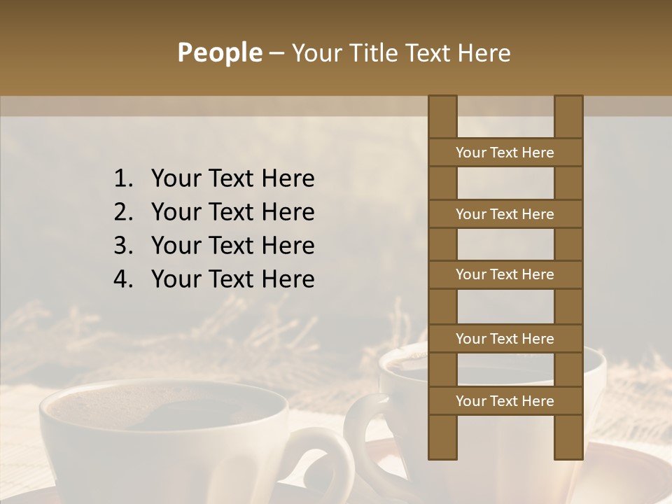 Table Company Conference PowerPoint Template