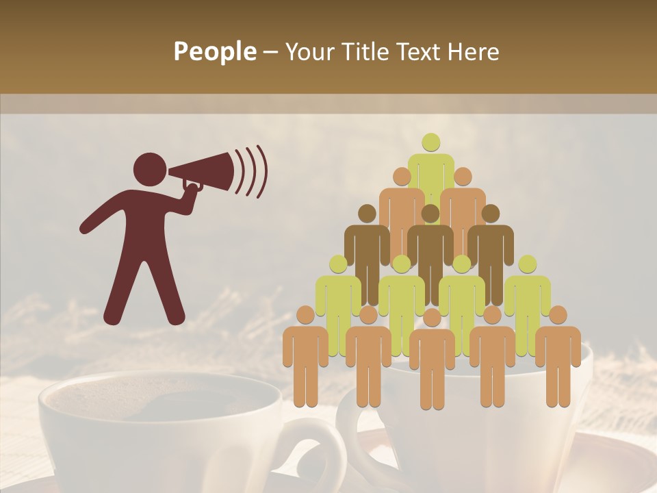 Table Company Conference PowerPoint Template