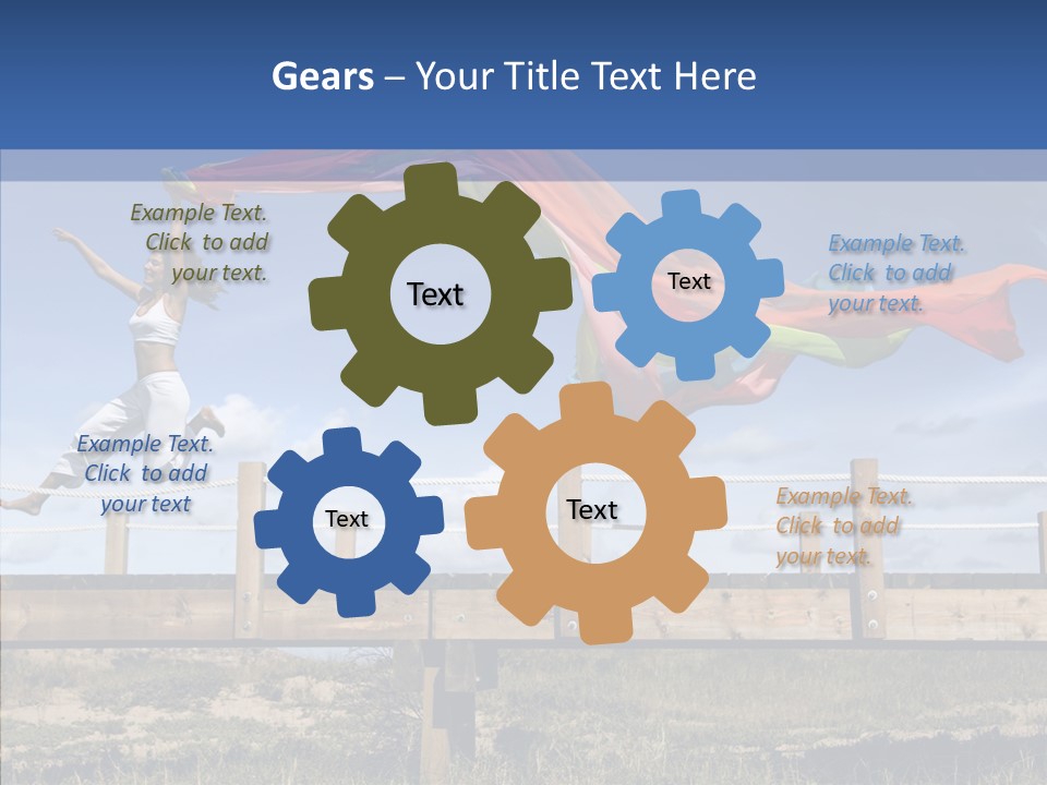 Free Beautiful Vitality PowerPoint Template