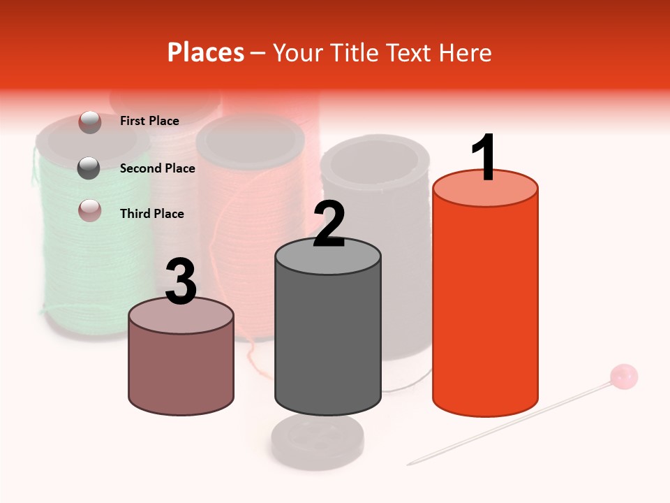 Thread Gear Sew PowerPoint Template